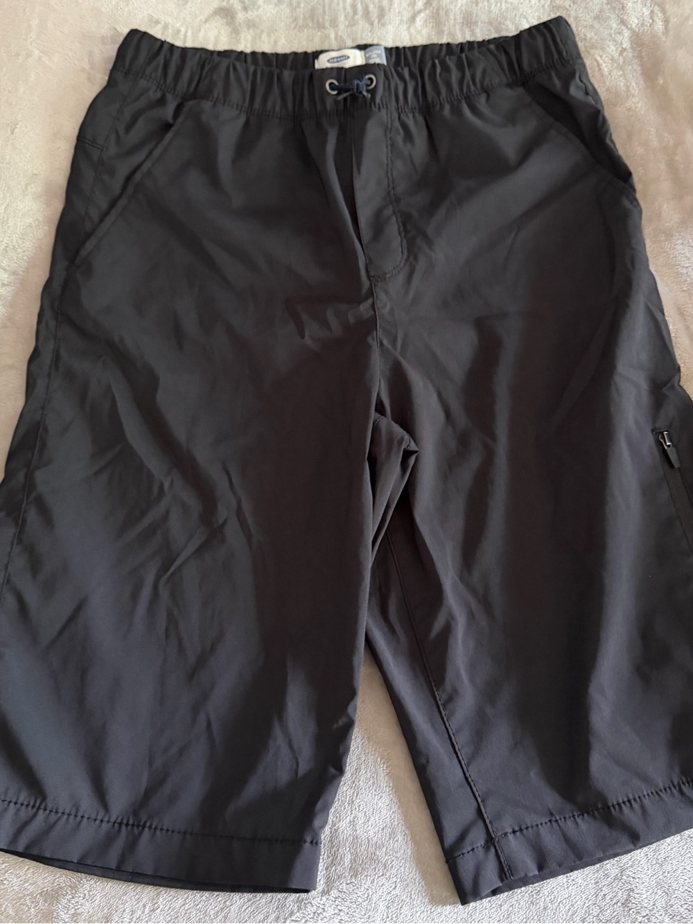 (B)NWOT Old Navy Black Kids' Elastic Waist Shorts